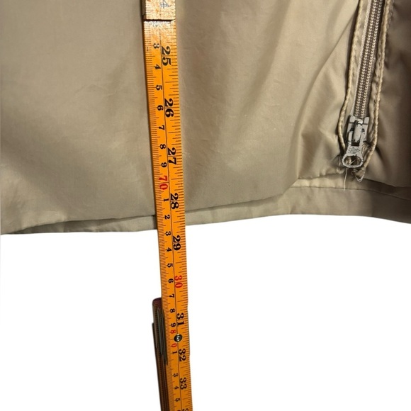 VTG 80s Lacoste Izod Performance Golf Full Zip Beige Tan Jacket Size Medium Mens - Picture 12 of 13